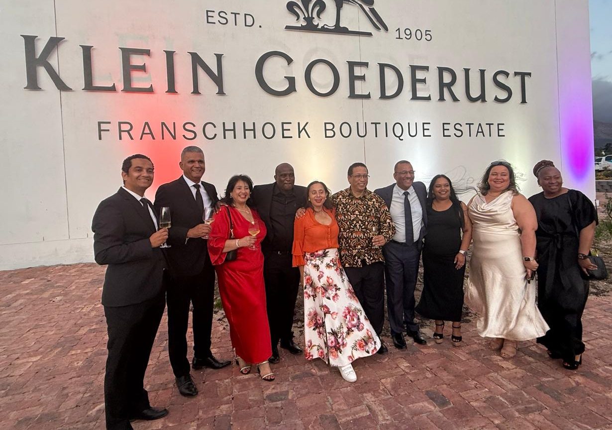 The country's first black-owned wine cellar has opened