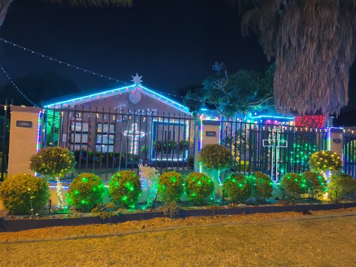 Some Brackenfell residents have gotten into the Christmas spirit