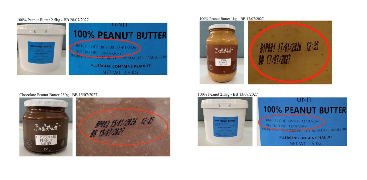 Buttanutt peanut butter recall