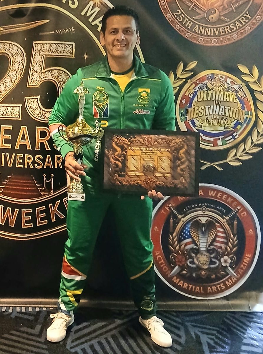 The First Muslim South African and African Kung Fu champion to be inducted