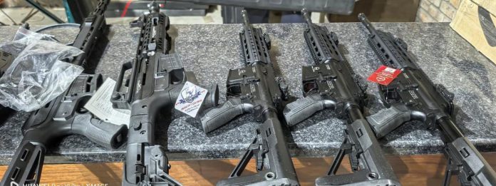 Police have confiscated over 500 licensed firearms this week