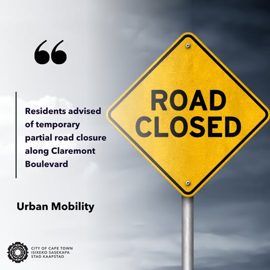road closures in Claremont