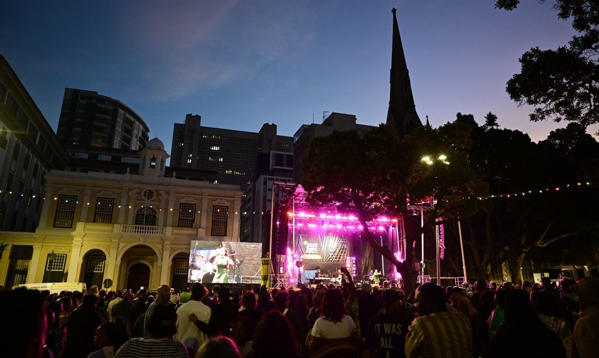 Cape Town is putting on her jazz shoes this week