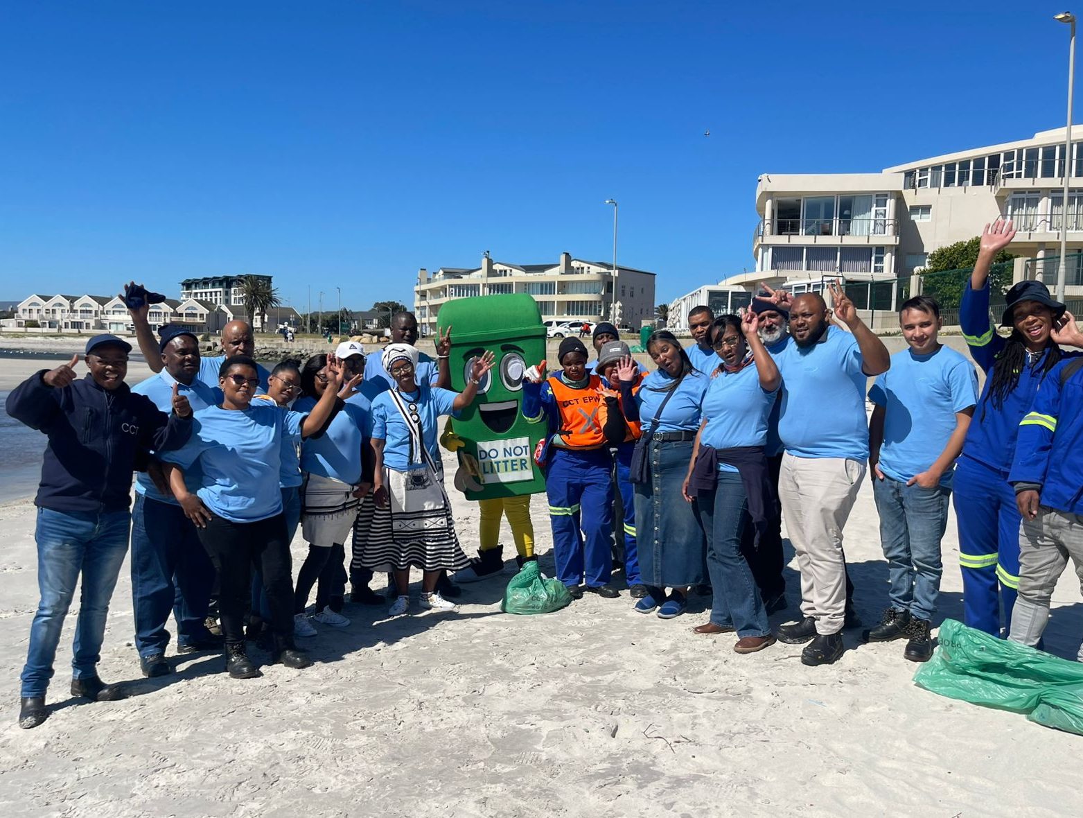 Dozens of Cape Town communities have said "no" to rubbish