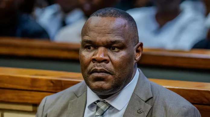 suspended saps sergeant Fannie Nkosi