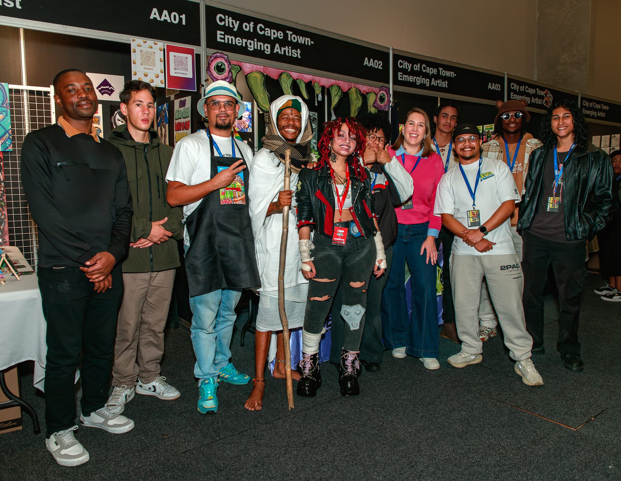 Cape Town emerging artists shine at Comic Con