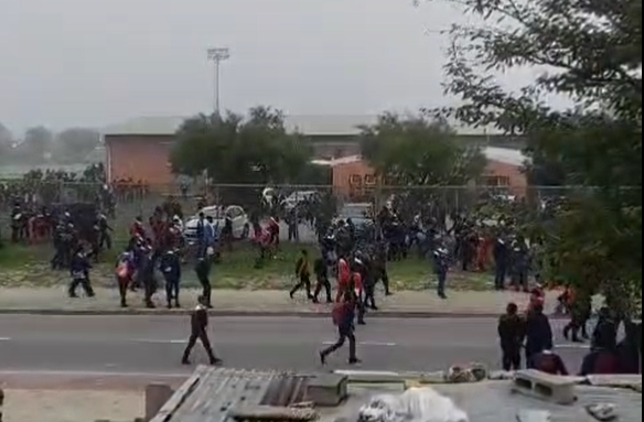 high school learners protest