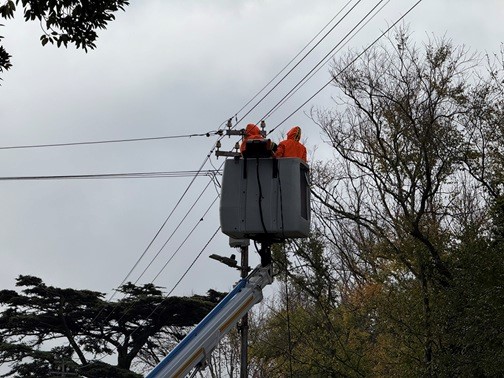 city of cape town energy department attending to electrical faults
