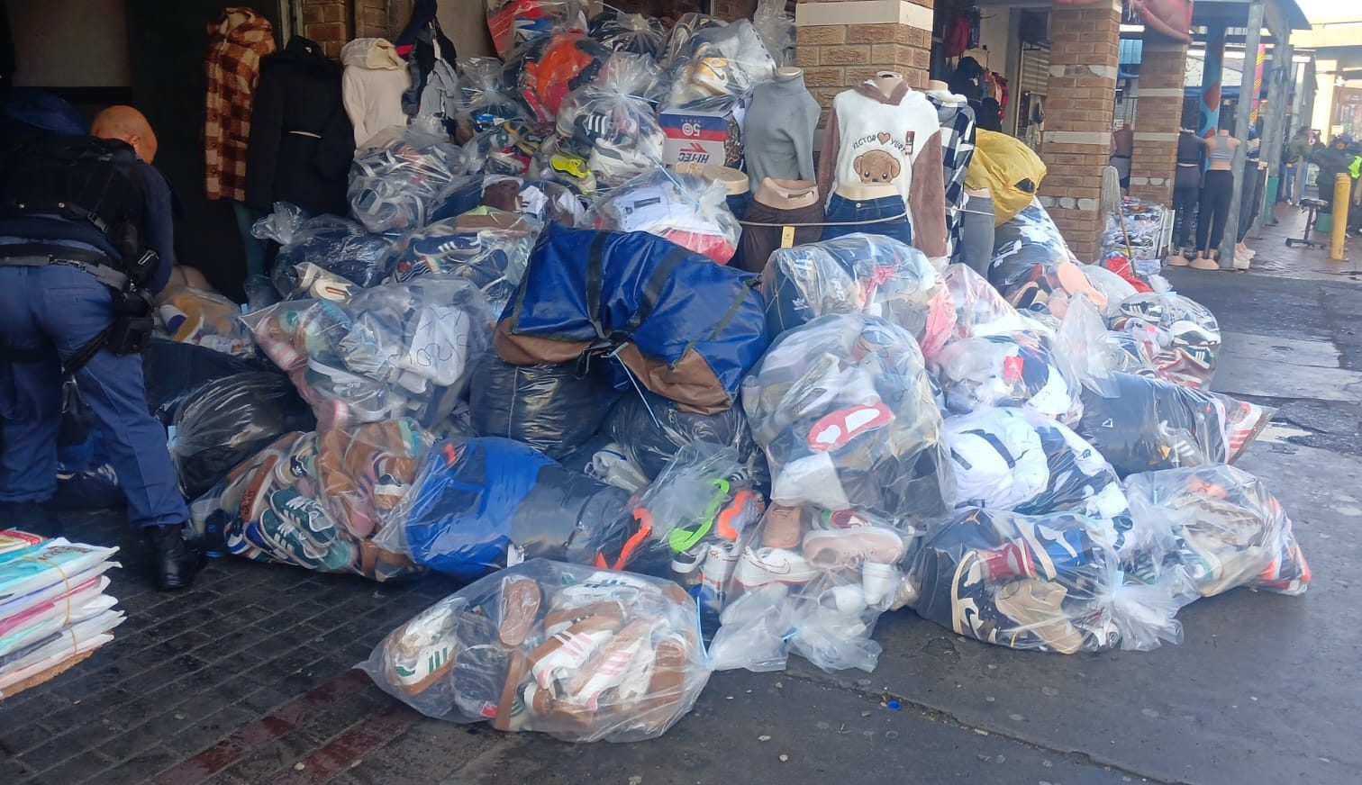 Counterfeit goods worth millions seized in Bellville