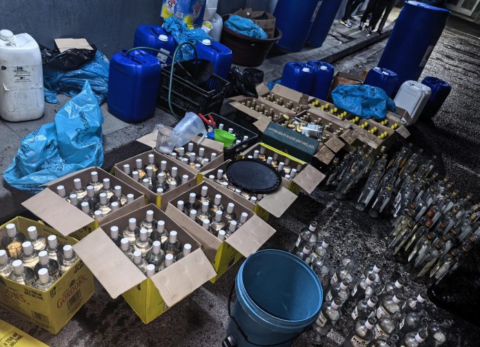 IMG-20260702-WA0006 Police have shut down yet another illicit liquor manufacturing facility