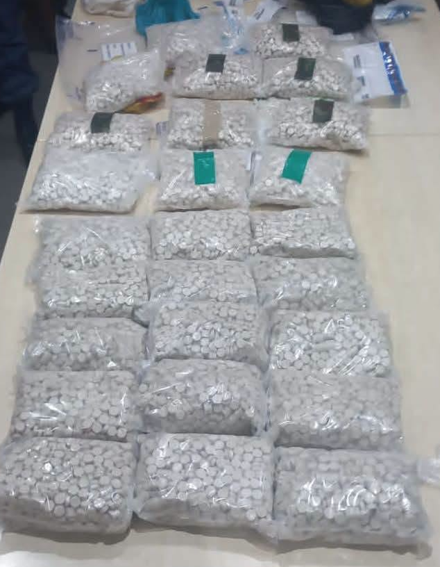 Capture Drugs seized