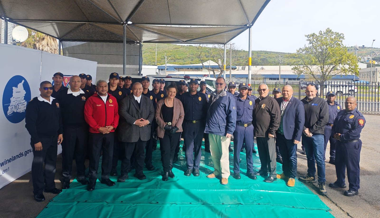 Specialised hazardous materials (Hazmat) equipment handed over