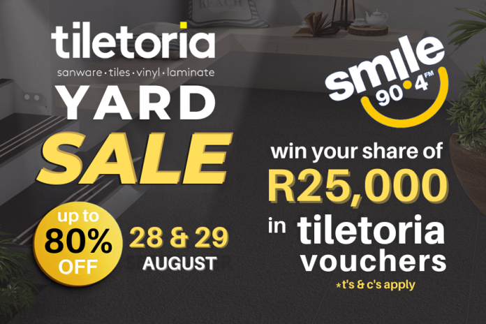 Tiletoria Yard Sale 2026_SmileFM_Website Banner