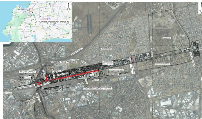 Voortrekker Road map 2026 Proposals have been made for upgrades to Voortrekker Road