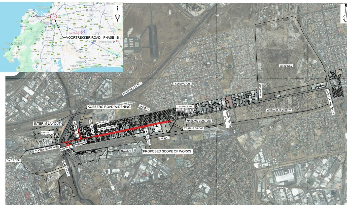 Proposals have been made for upgrades to Voortrekker Road