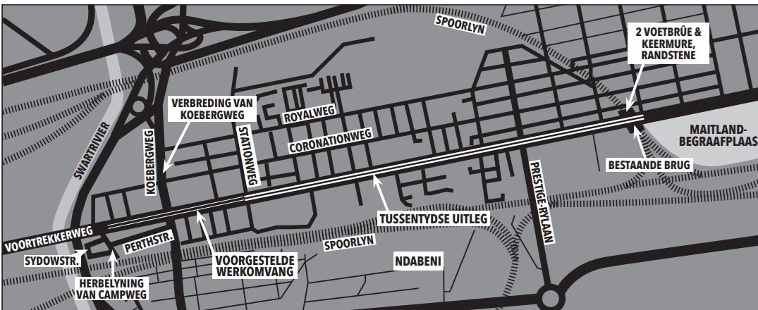 Proposals have been made for upgrades to Voortrekker Road Proposals have been made for upgrades to Voortrekker Road