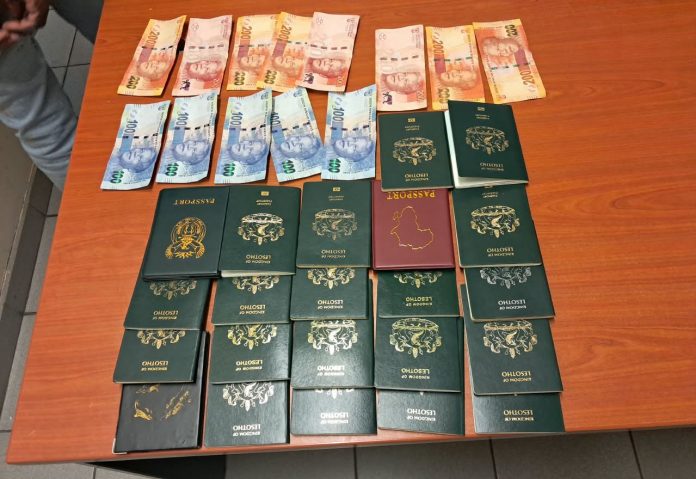lesotho passports bma arrests lesotho border official